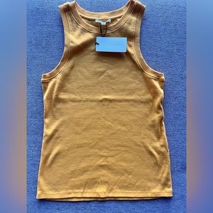 “a loves a” Yellow Tank top